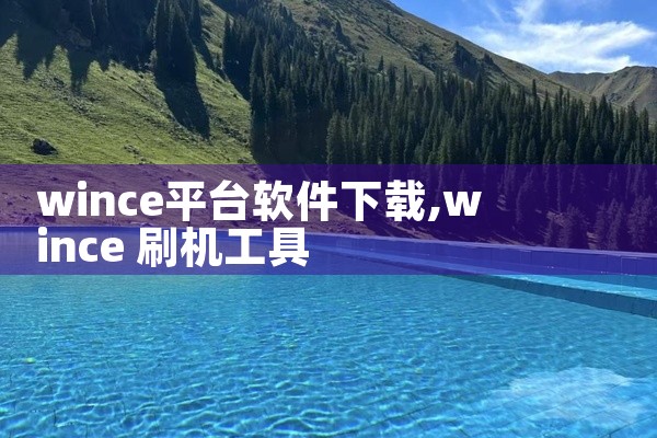 wince平台软件下载
